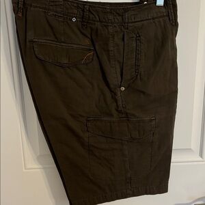 Men's Olive Cargo Shorts